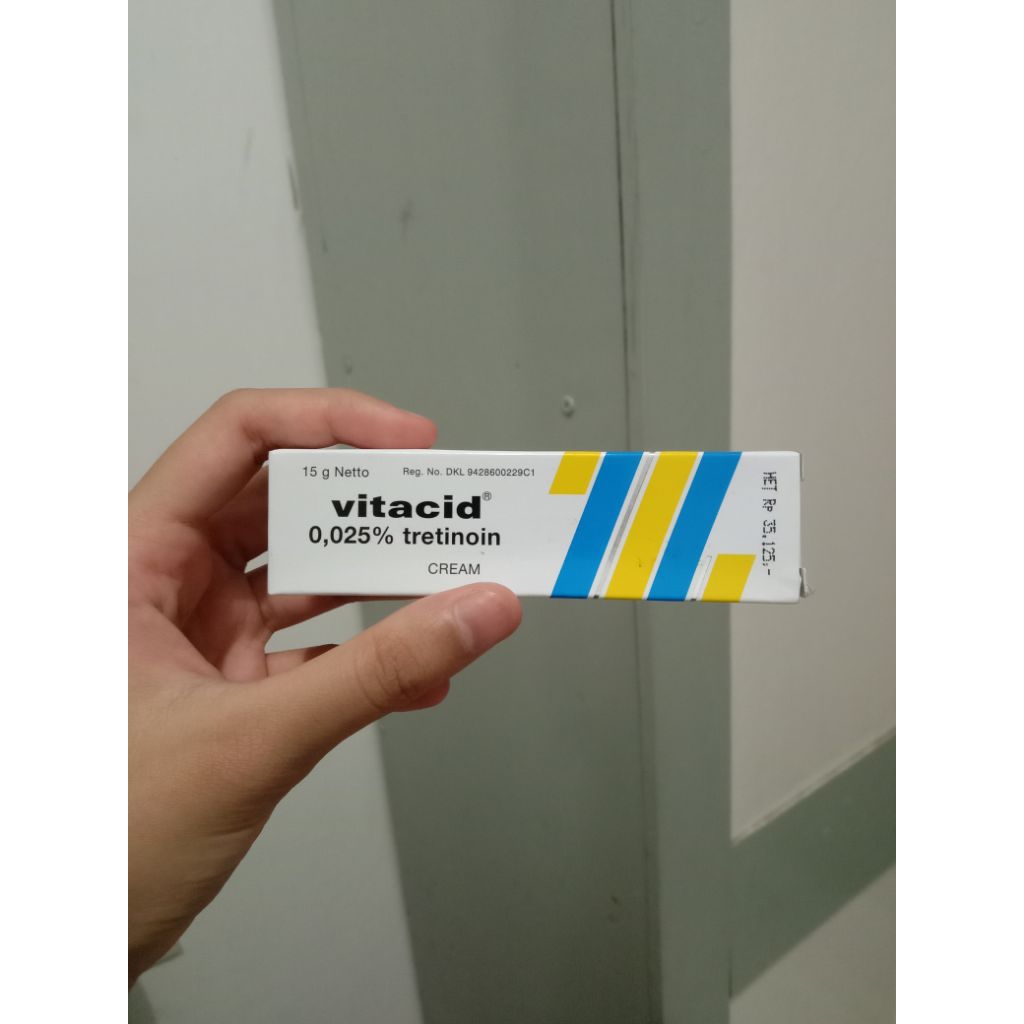 PRELOVED, Vitacid 0.025% Tretinoin Cream 15g