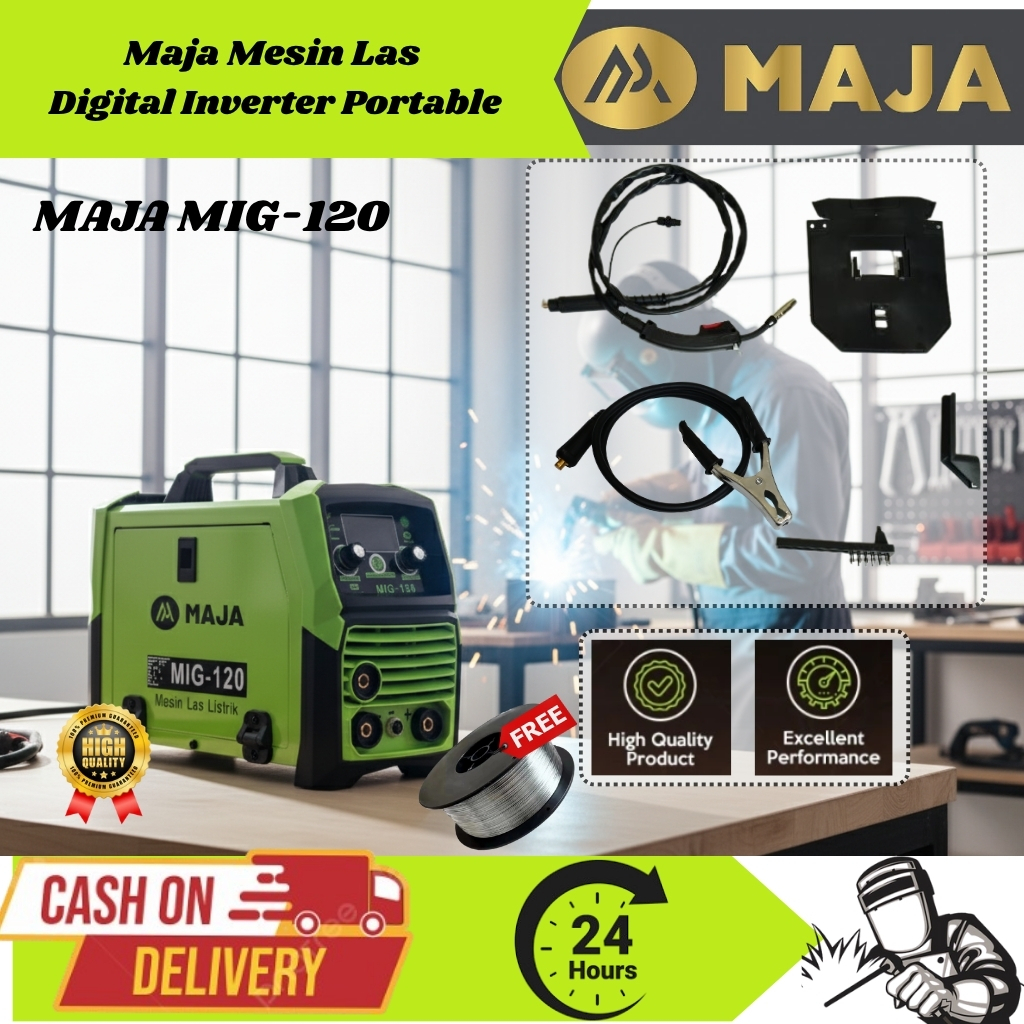 MAJA Mesin Las interverter Pengelasan busur argon pengelasan terlindung Mesin Trafo Las Welding mach