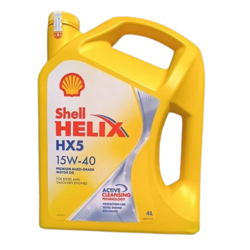 Oli Pelumas Mesin Mobil Shell Helix HX5 4 Lt Oli Mesin Shell Helix Hx 5 15W-40 4L GALON