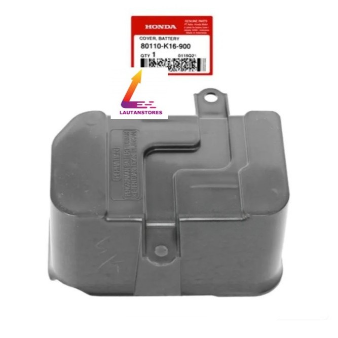 80110-K16-900  Cover Battery Tutup Aki Beat Fi Scoopy Fi NON ESP 2012 -2014 STATER BERISIK