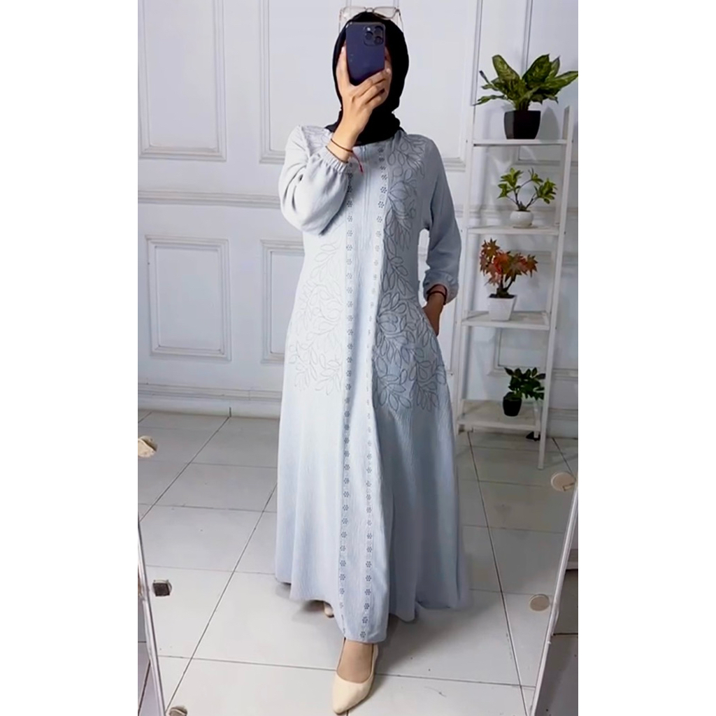 Gamis Amari Bordir Series By Ribera