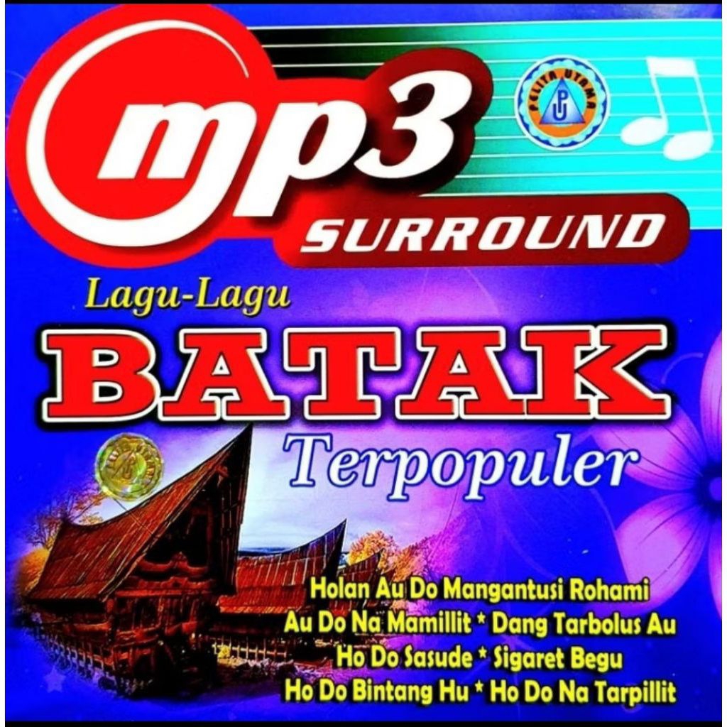 Kaset Asli Original Cd Mp3 Lagu Batak Terbaru - Bisa Buat Audio Mobil - Kaset Cd Mp3 Lagu Pop Batak 