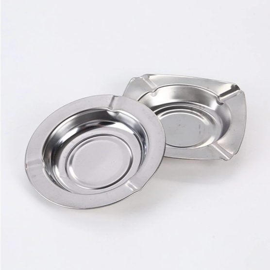 MS - Asbak Aluminium / Asbak  Stainless  / Asbak Bulat Asbak Persegi