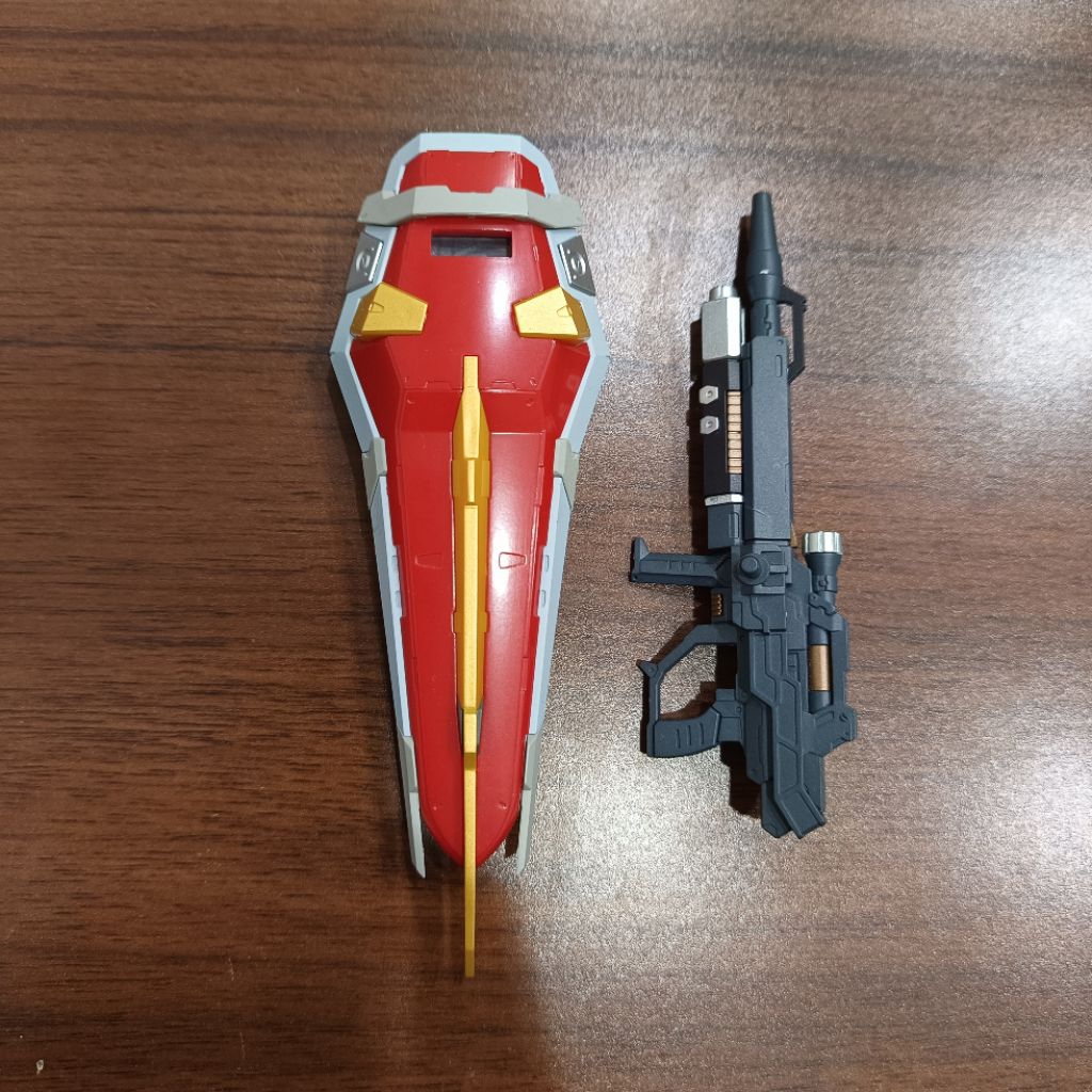 [2nd Part] MG 1/100 8829 Shield & Beam Aile Pack Sword Launcher for GAT-X105 Strike ver Metal Build 