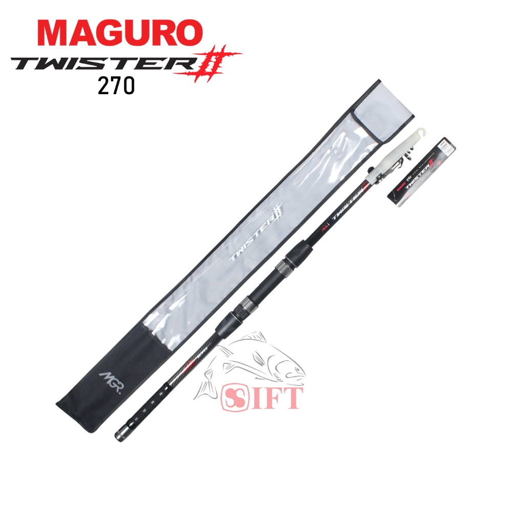 Joran MAGURO TWISTER II GEN2 270 s/d 420 [2025] Antena Teleskopik Surf Casting Rockfishing Tebing Pa