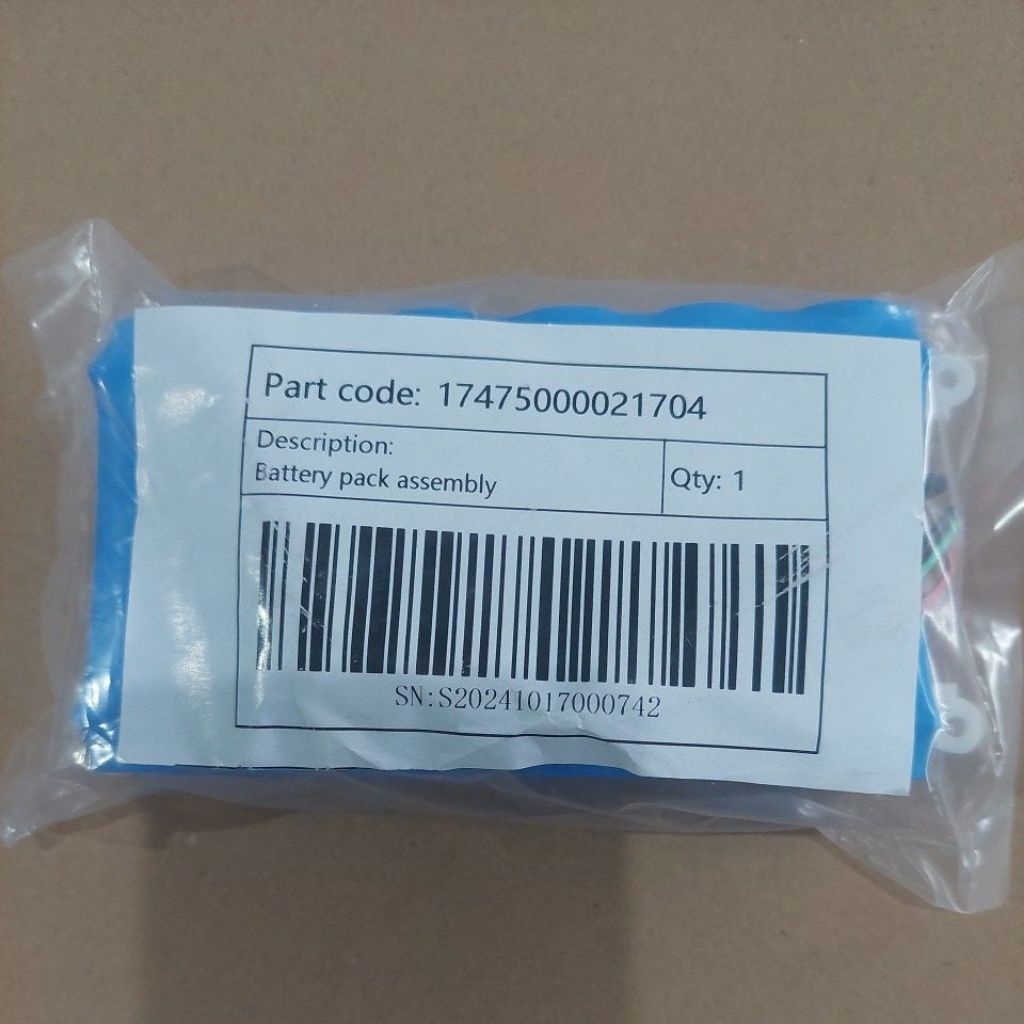 MIDEA VACUM CLEANER MWD-X10 Battery pack assembly