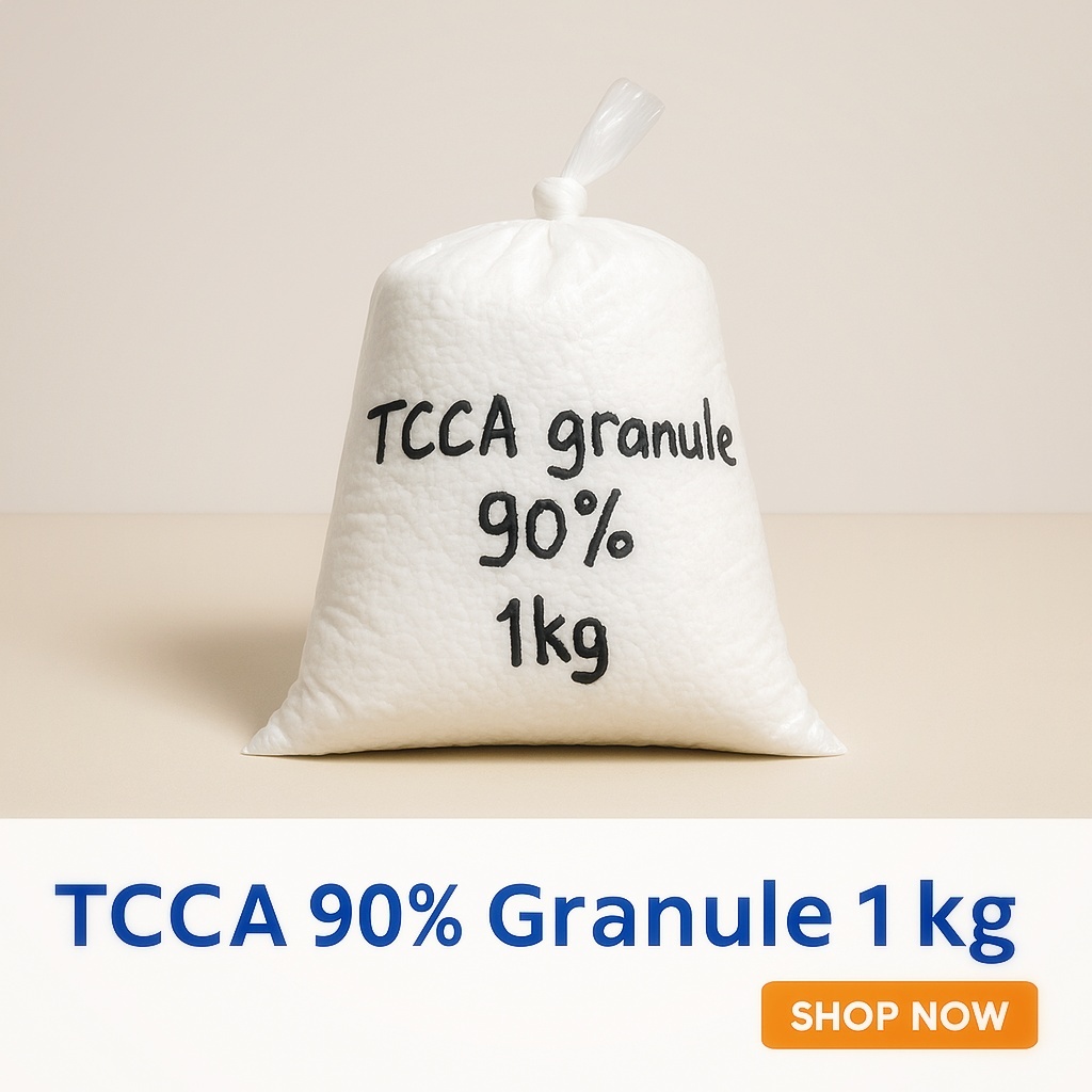 Kaporit Granular 90% Penjernih Air Kolam Renang pembersih air pembersih kolam