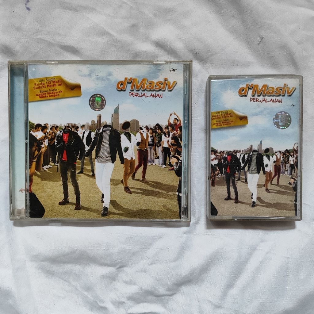 CD D'masiv album perjalanan sepaket