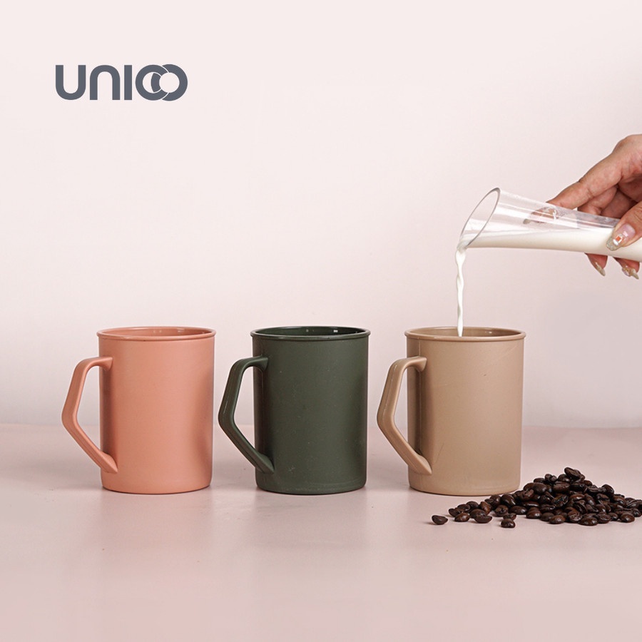 Oslo Mug Gelas Kopi Teh Tahan Panas Dingin Pegangan Warna Pastel - Oslo Mug UNICO