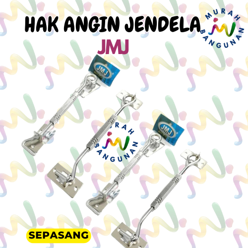 hak angin atau tunjang angin jendela jmj 20cm/Penahan jendela