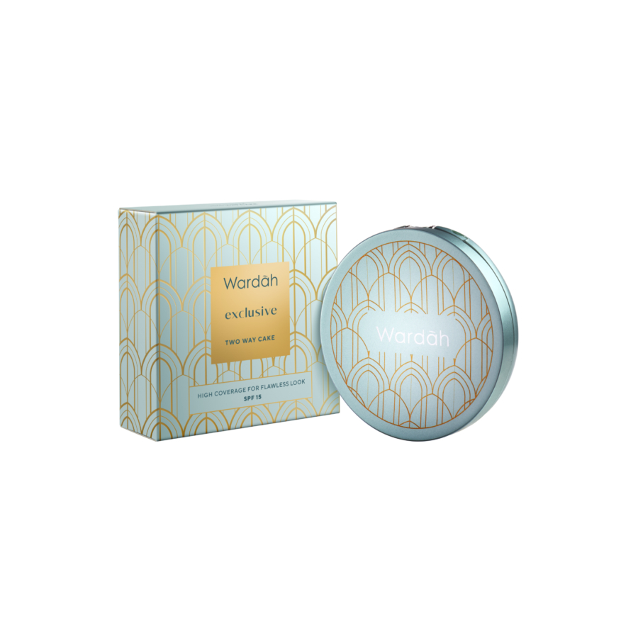 Wardah Exclusive Two Way Cake - Bedak Padat Natural
