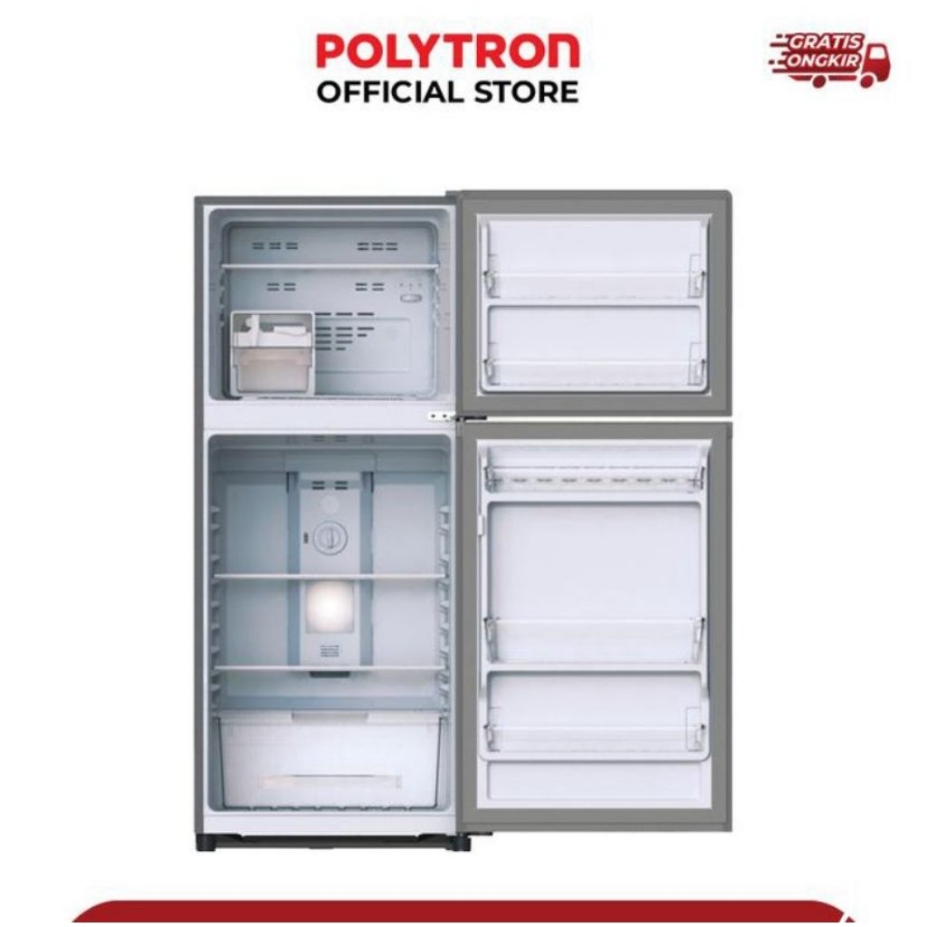 POLYTRON KULKAS 2PINTU 23MNX