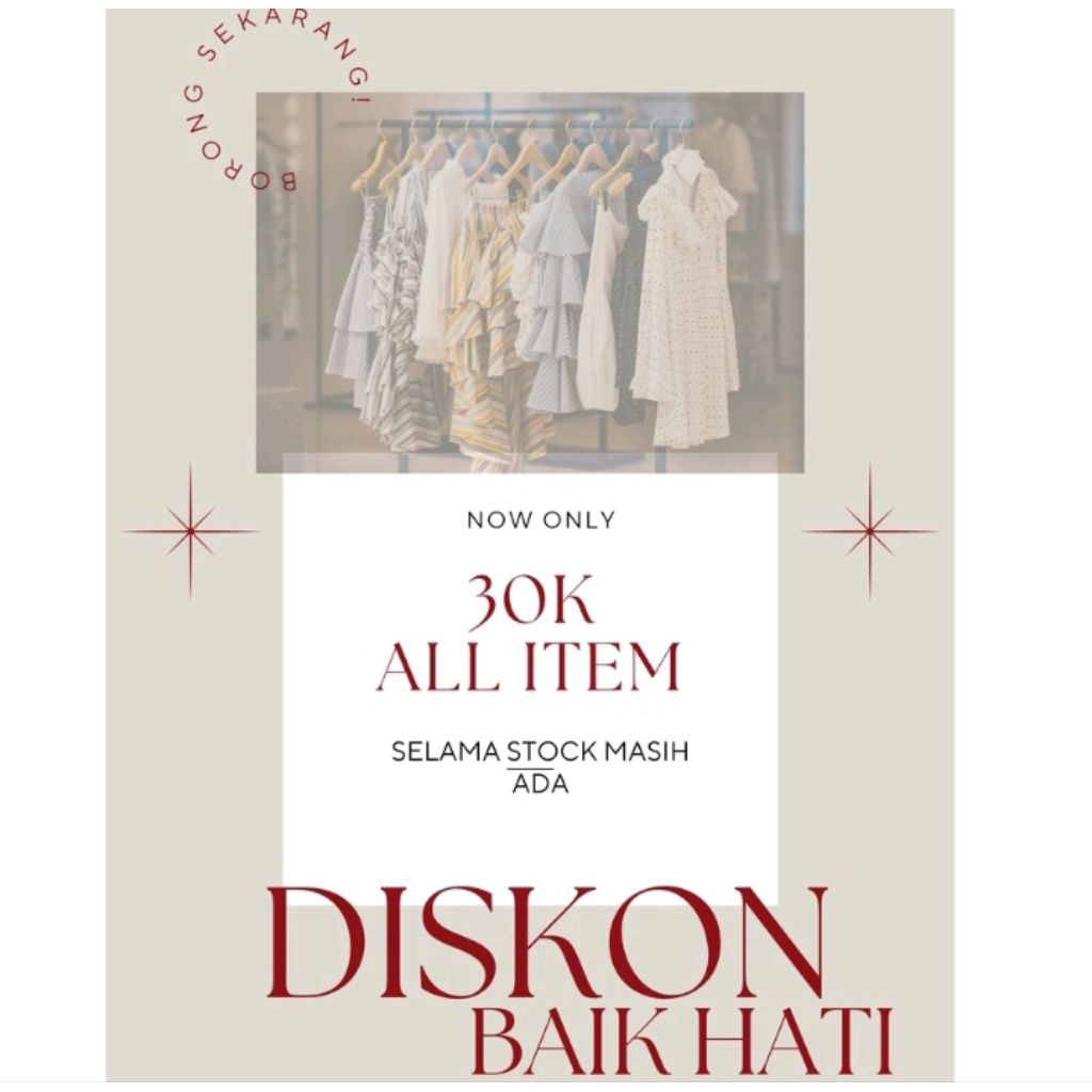 gamis 30 ribu