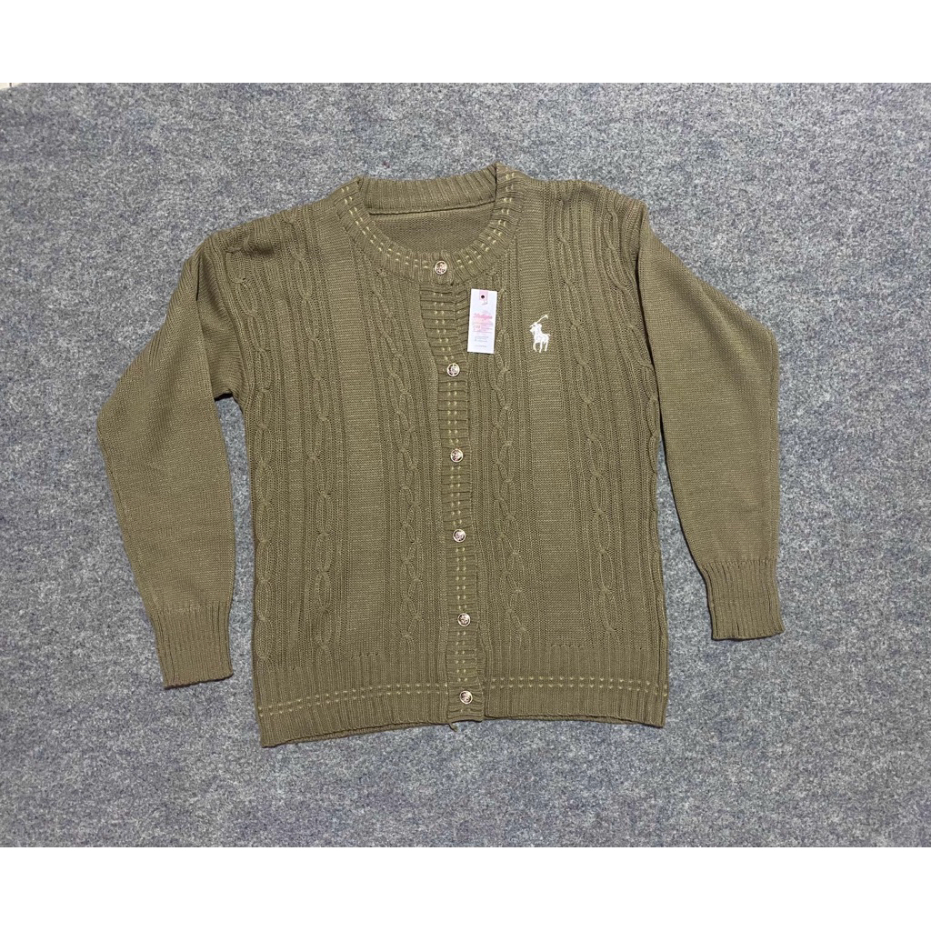 Cardigan Polo Kepang