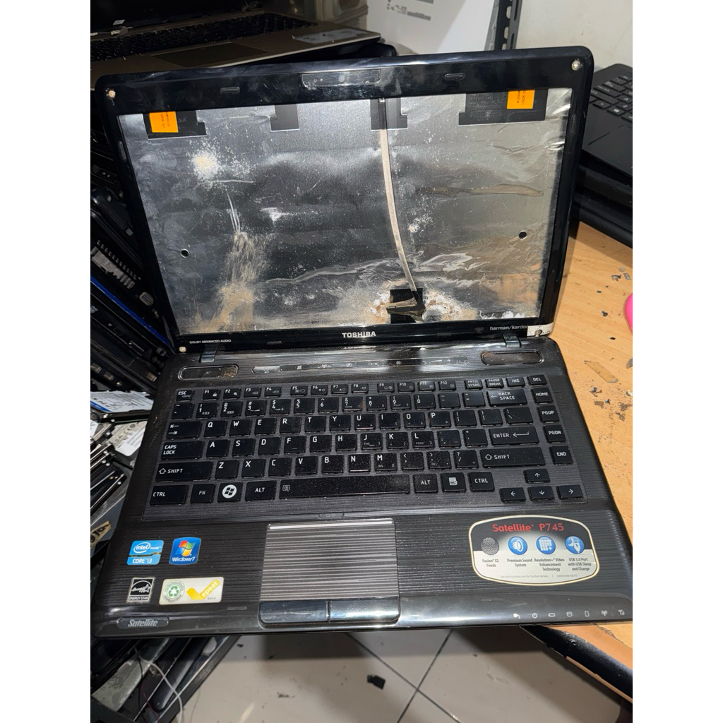 casing Toshiba P745 pulset mulus
