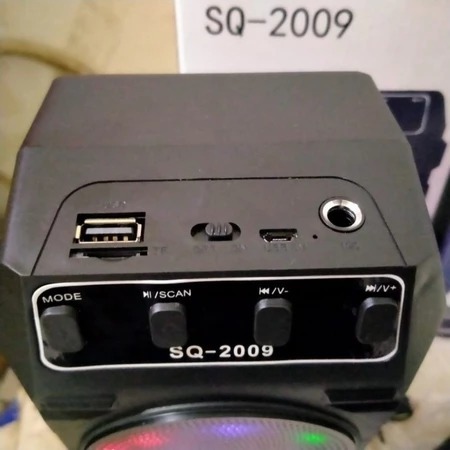 BEST DEALS SQ 2009 speaker bluetooth + mic karaoke SQ 2009 speaker bluetooth