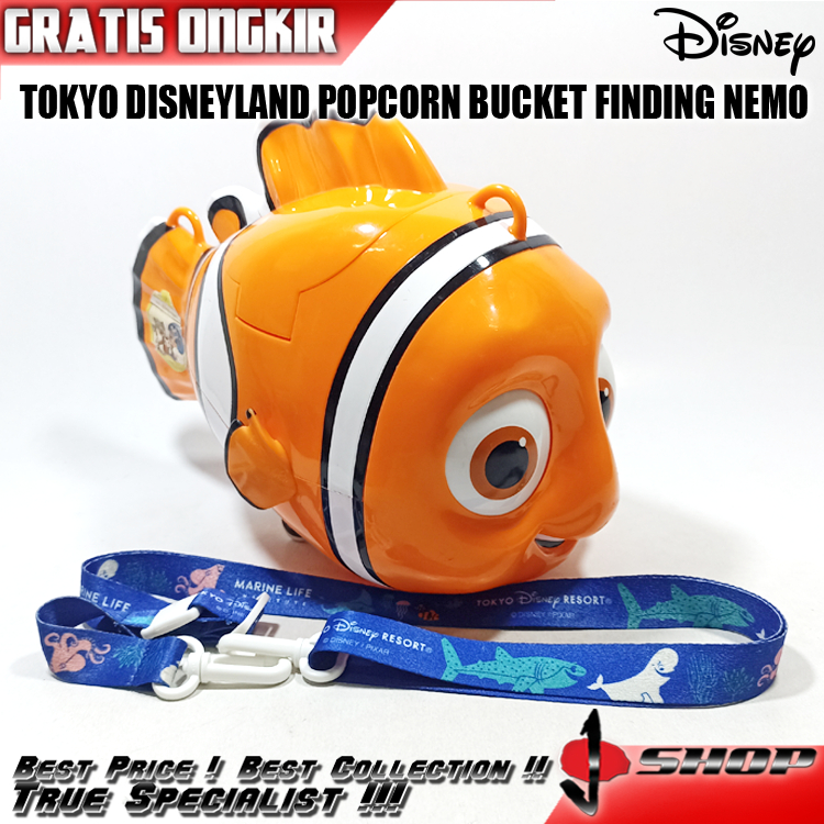 TOKYO DISNEYLAND POPCORN BUCKET FINDING NEMO MCD151