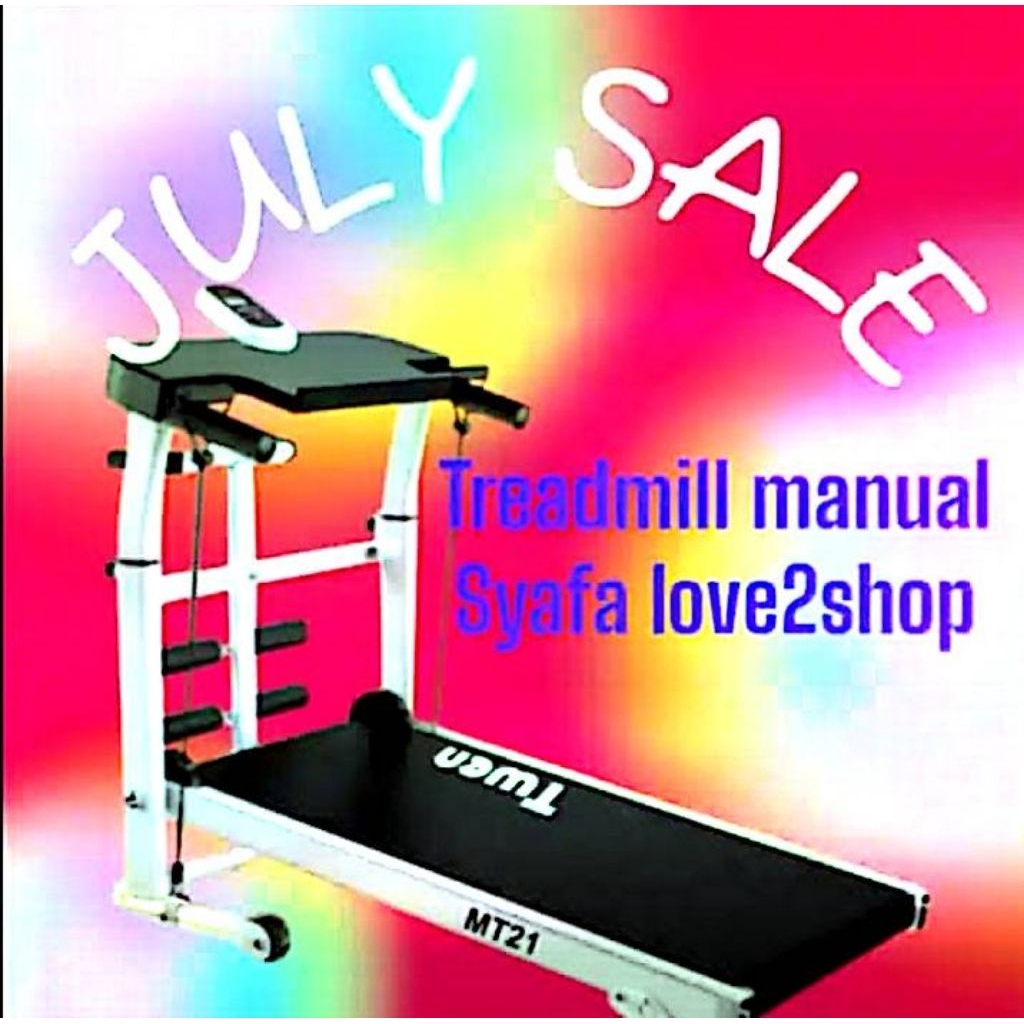 Treadmill manual alat OLAHRAGa