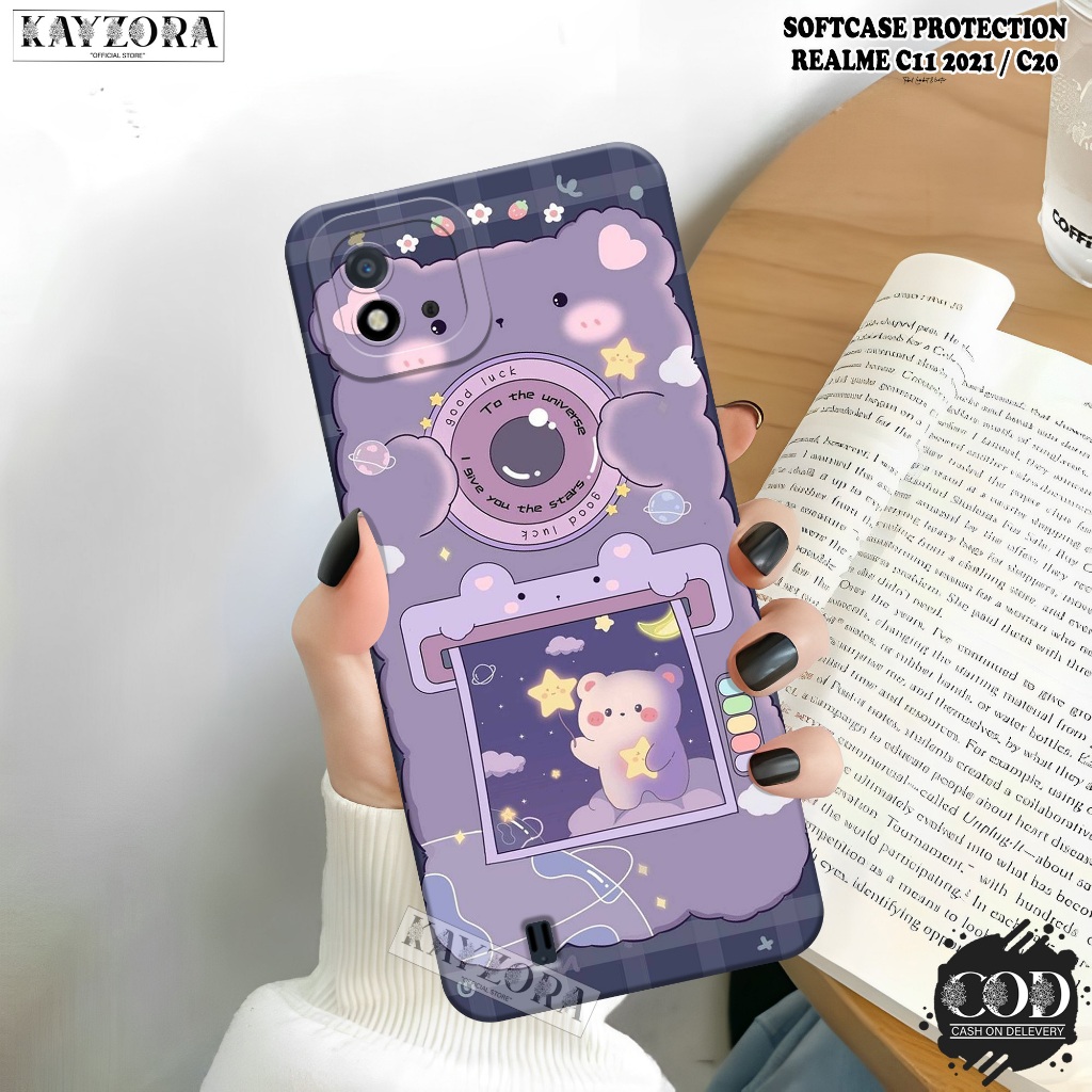 Case REALME C11 2021 / C20 Terbaru - Fashion Case Kartun - Casing REALME C11 2021 / C20 - Silikon Pr