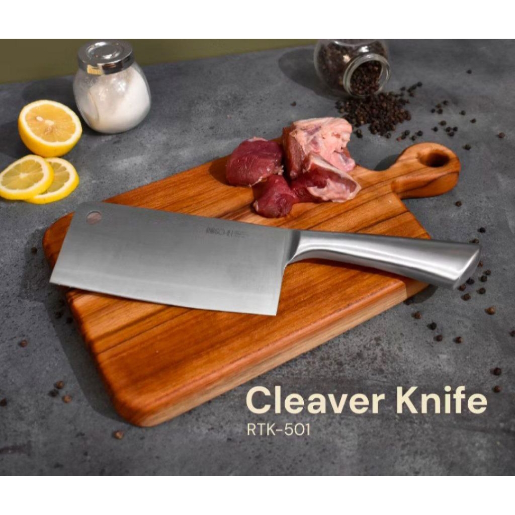 Roschel Platina Knife Pisau Dapur Pisau Roti Pisau Buah Cleaver