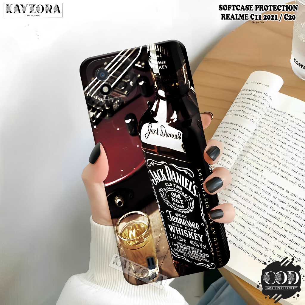 Case REALME C11 2021 / C20 Terbaru - Fashion Case Minuman - Casing REALME C11 2021 / C20 - Silikon P
