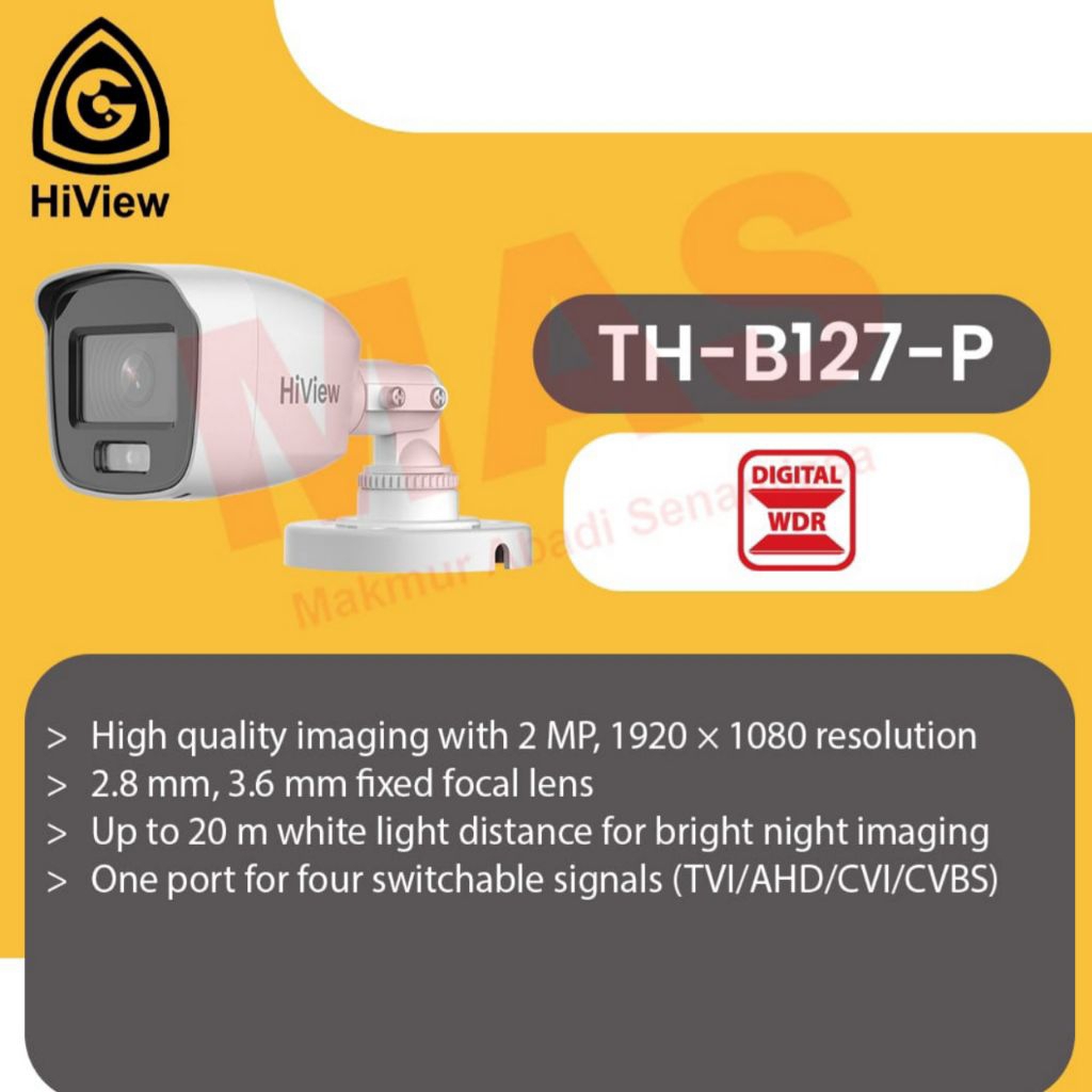 camera cctv hiview  out door color vu