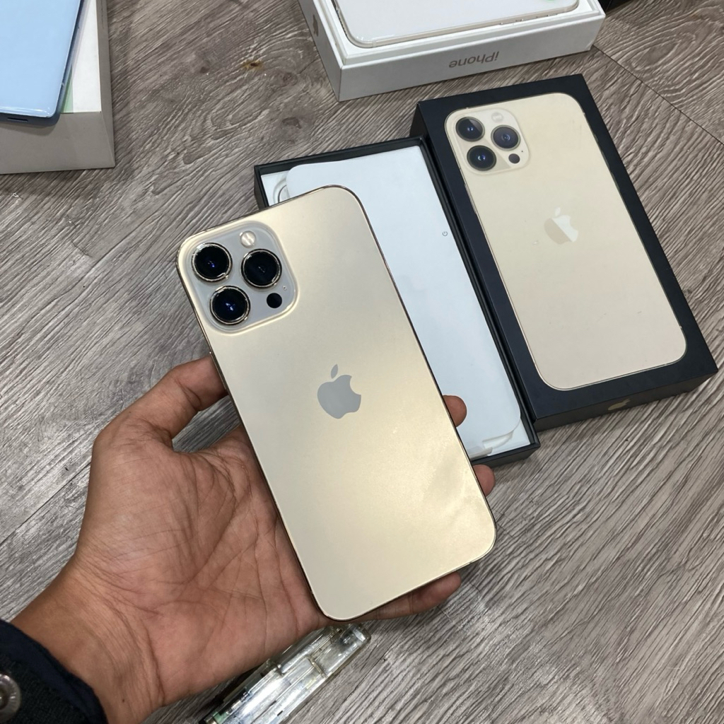 iPhone 13 Promax 256GB iBox Gold Resmi Original