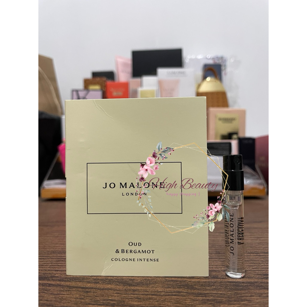 vial parfum j* m*l*n* O*d berg*mot 2ml