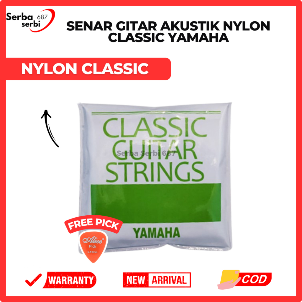 Senar Yamaha Classic Nylon Akustik Original