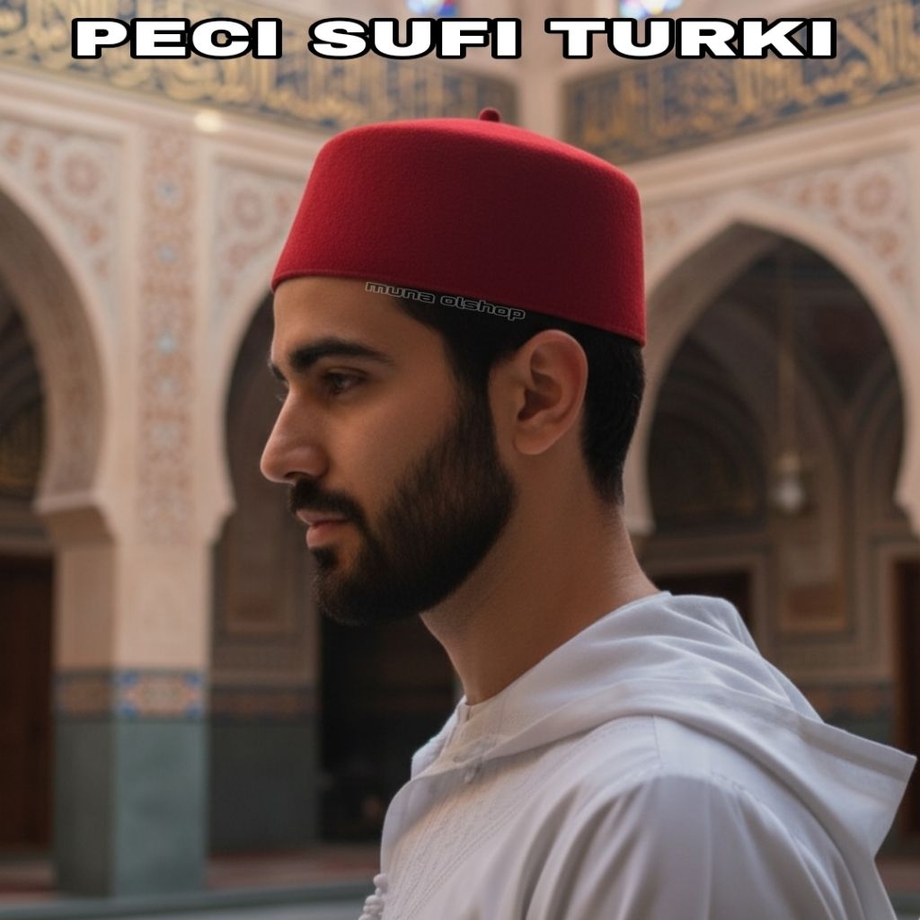 PECI SONGKOK KOPIAH SUFI TURKI