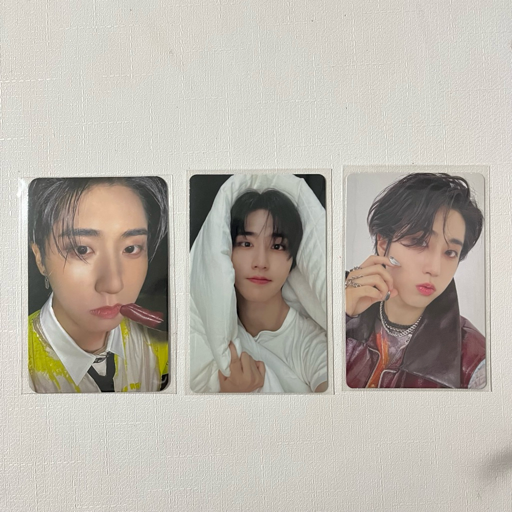 STRAY KIDS HAN JISUNG POB PHOTOCARD PC APPLE MUSIC APPMUS ATE JYPSHOP HIPTAPE HOP YES24 KARMA PC