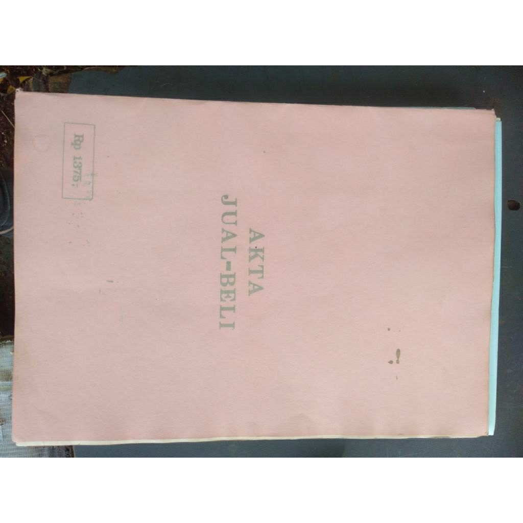 CAVER/PPAT/HIBAH/AJB 1375 @KTA JU@L BEL! 1982 sampai 1989 AKTA JUAL BELI