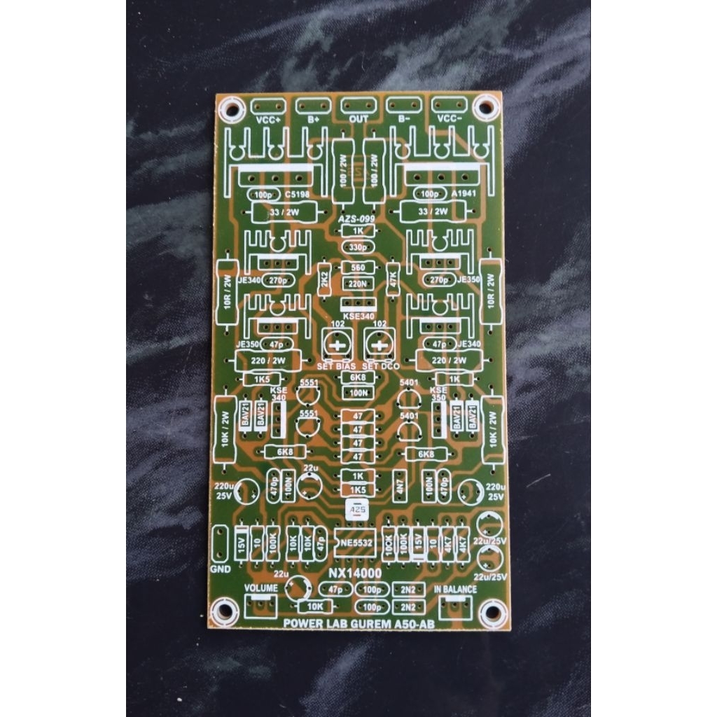 PCB Driver Power Amplifier STUDIO DUE MA-1600