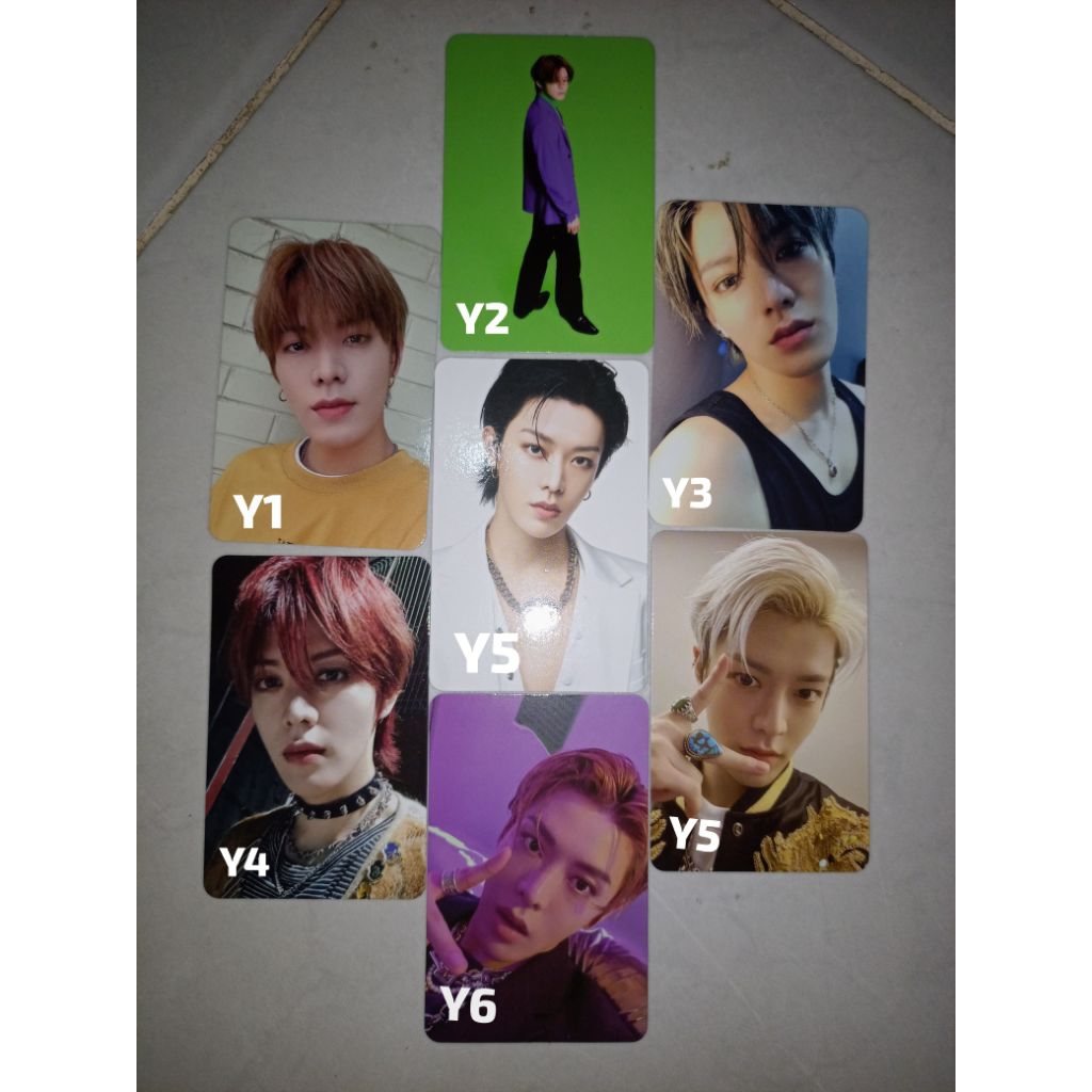 (Ready CLEARANCE Baca Desc) Photocard PC YUTA NCT 127 | Dicon Nature Album Photocard Jaehyun Jhonny 