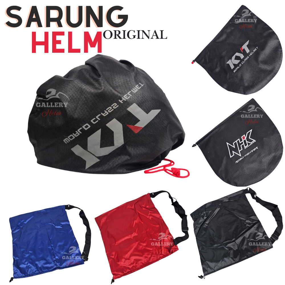 sarung helm Kyt Original| merk helm | tas multifungsi