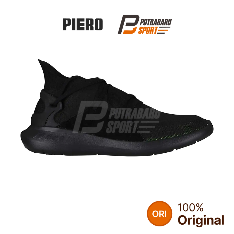 SEPATU CASUAL PIERO SHADOW - ALL BLACK