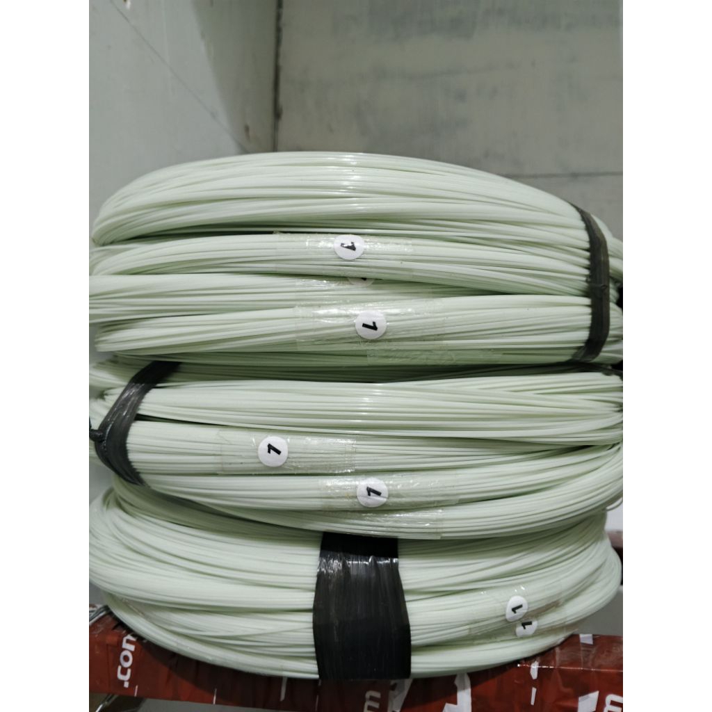 ruji fiber putih 1mm
