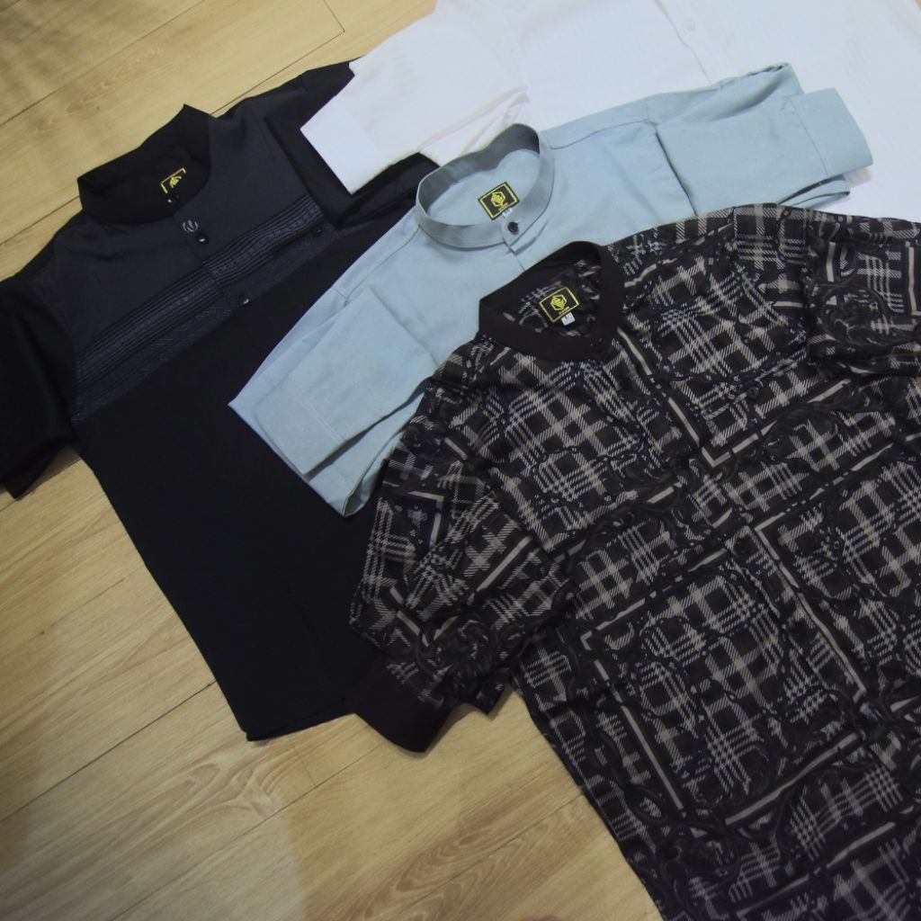 baju kemeja koko pria dewasa trend 2025