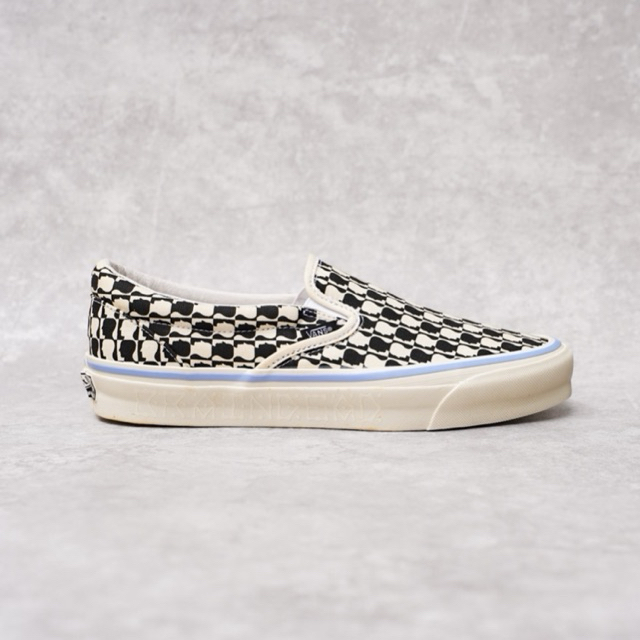 Sepatu Vans Vault X Brain Dead Slip-On OG Checkerboard