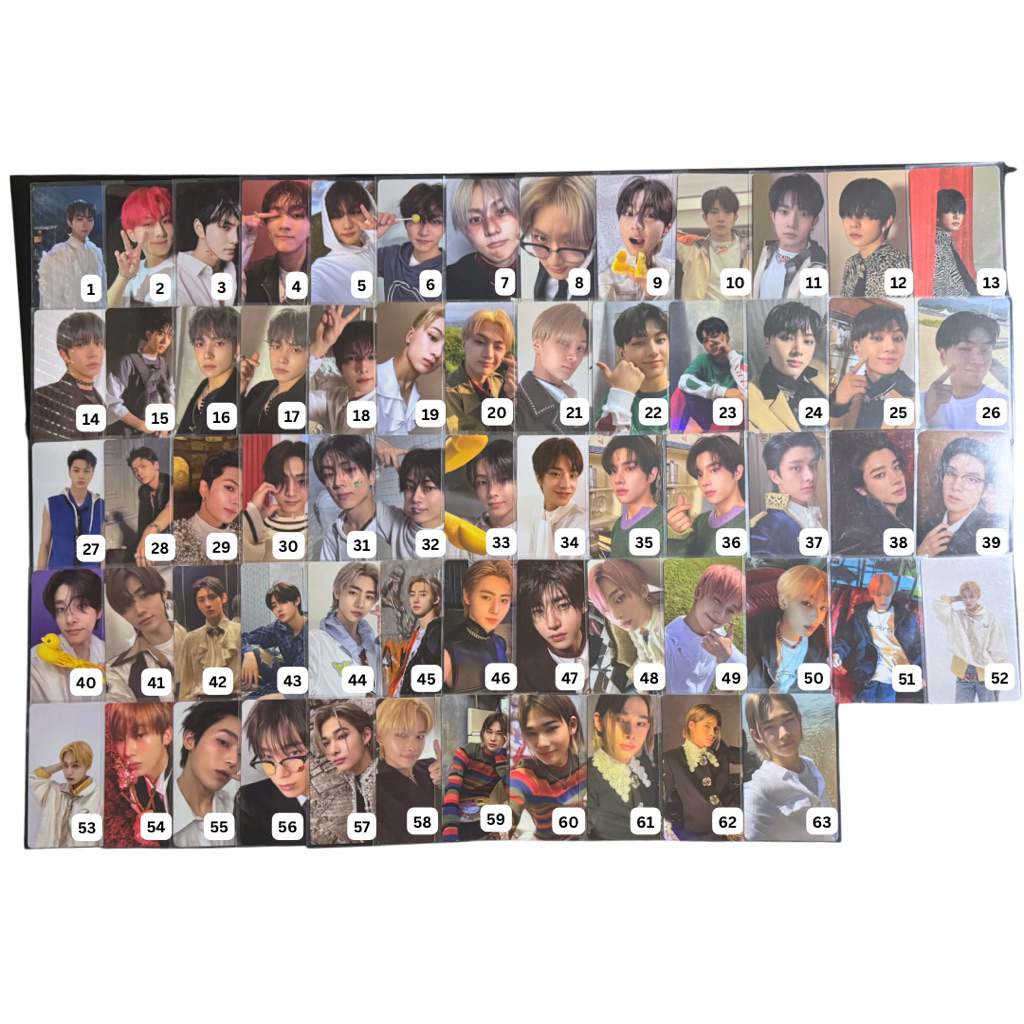 (READY STOCK) pc photocard poca enhypen enha official album jungwon heeseung jay jake sunghoon sunoo