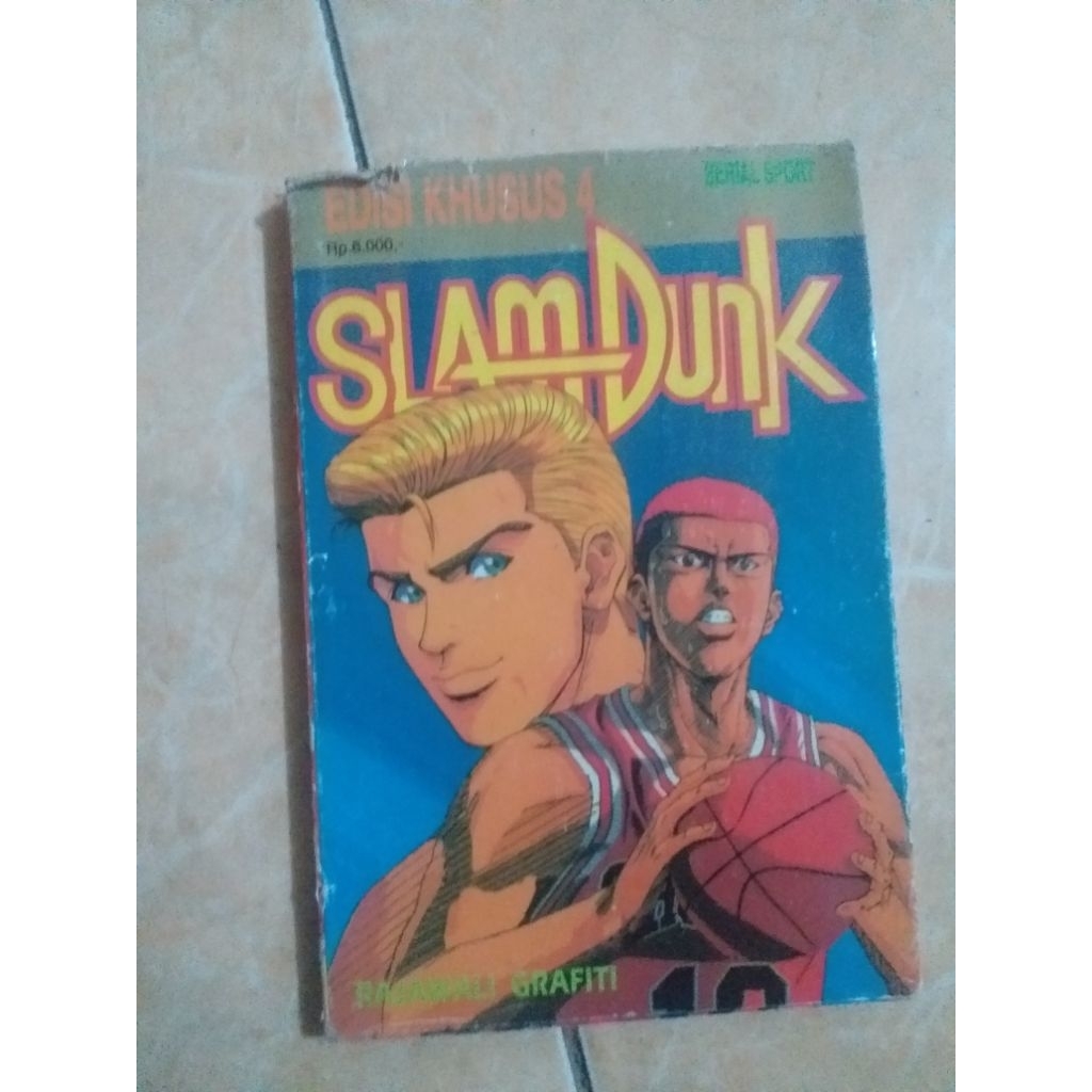 komik slam dunk edisi khusus vol 4