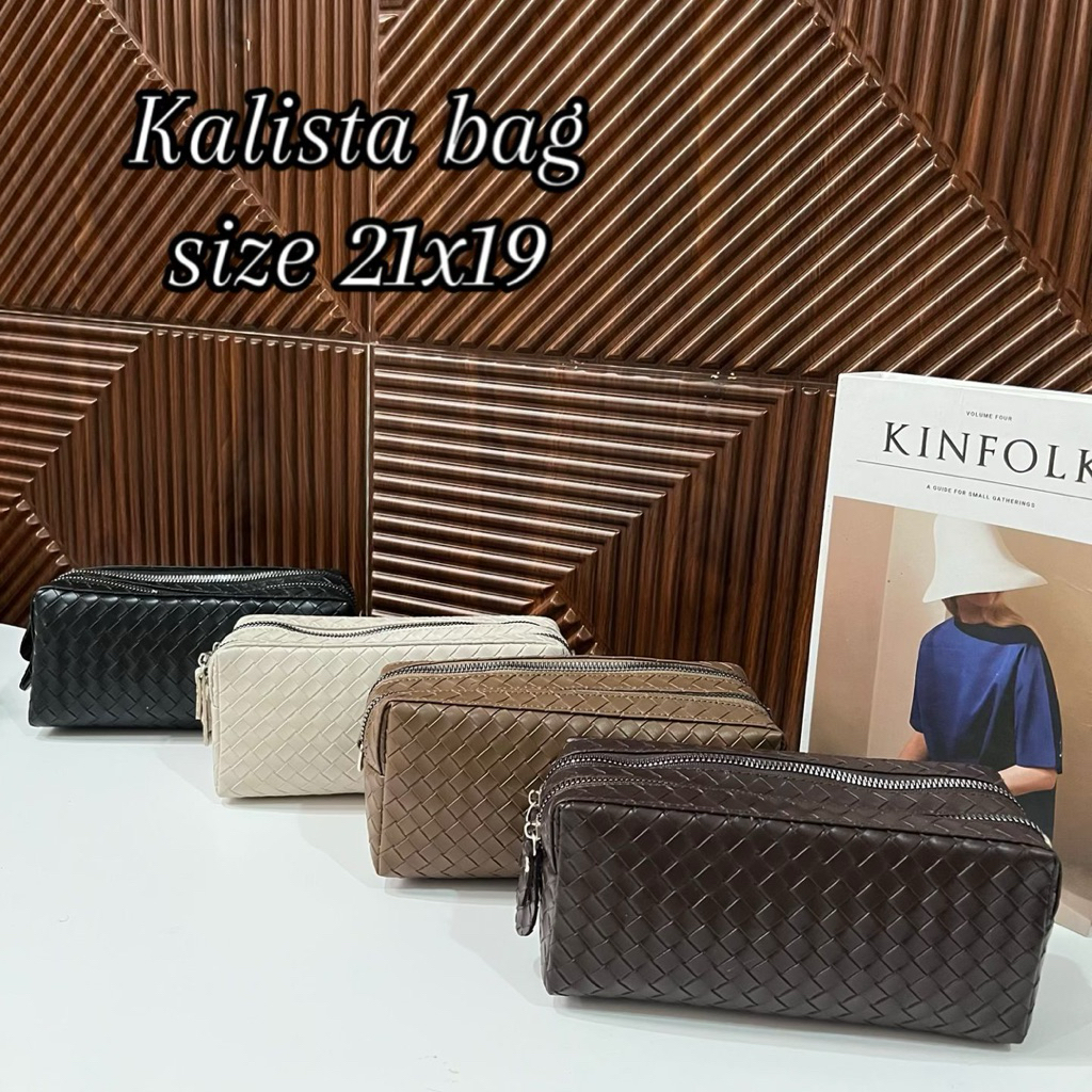 CFG KALISTA ANYAM BAG Bahan LEATHER PREMIUM ANYAM