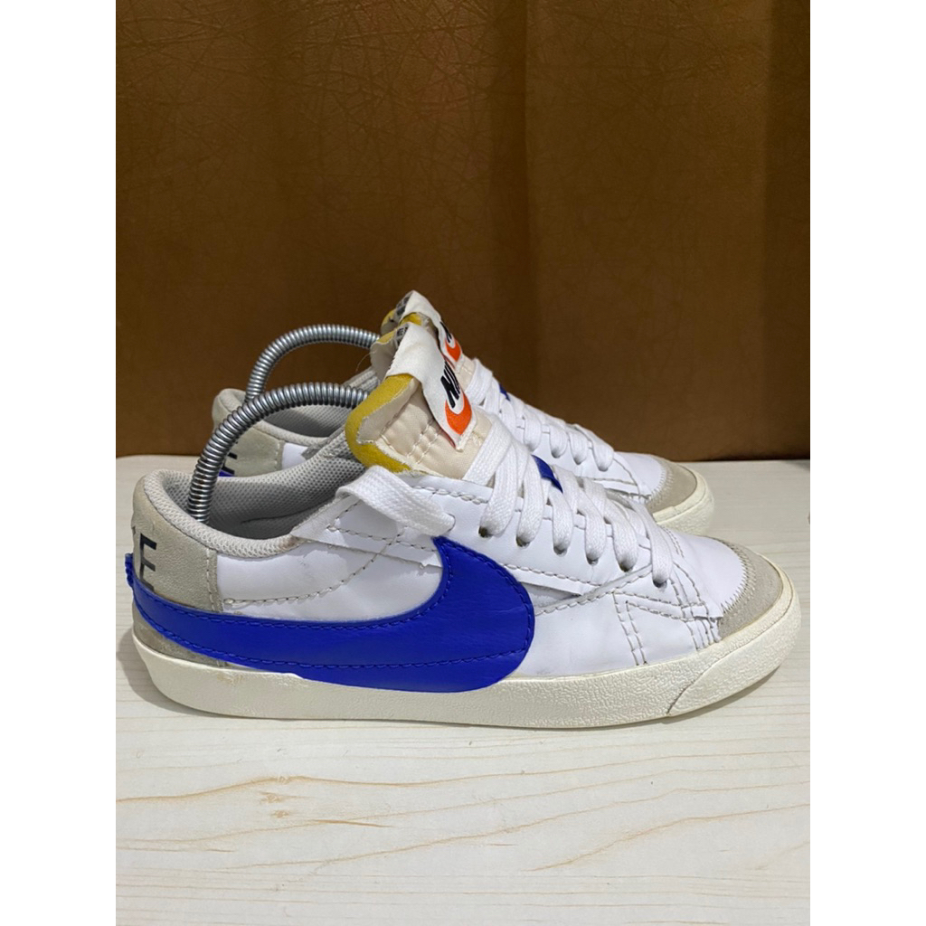 Sepatu second/preloved Nike Blazer Low 77 Jumbo Royal UK7 Size 41 Original
