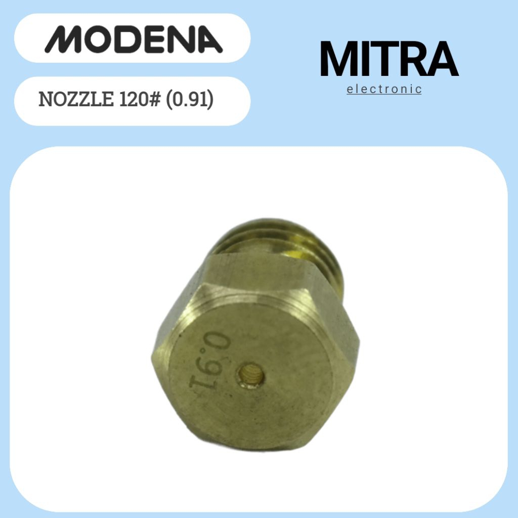 NOZZLE 120# (0.91) / SPUYER KOMPOR TANAM MODENA ORIGINAL