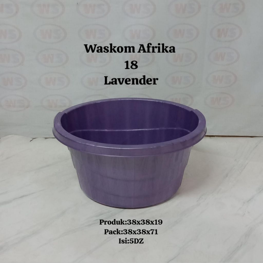 Baskom murah dan tebal baskom ungu uk 18