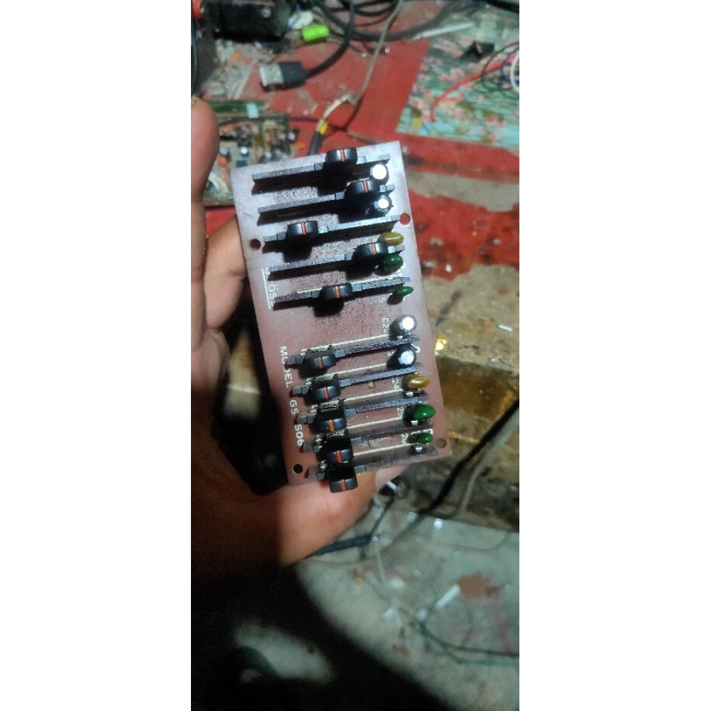 equaliser 10chanel copotan tape deck sony normal jaya