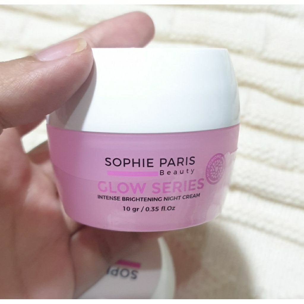 Sophie Paris Beauty Glow Series Intensive Brightening Night Cream Moisturizing Pelembab Wajah 10gr P