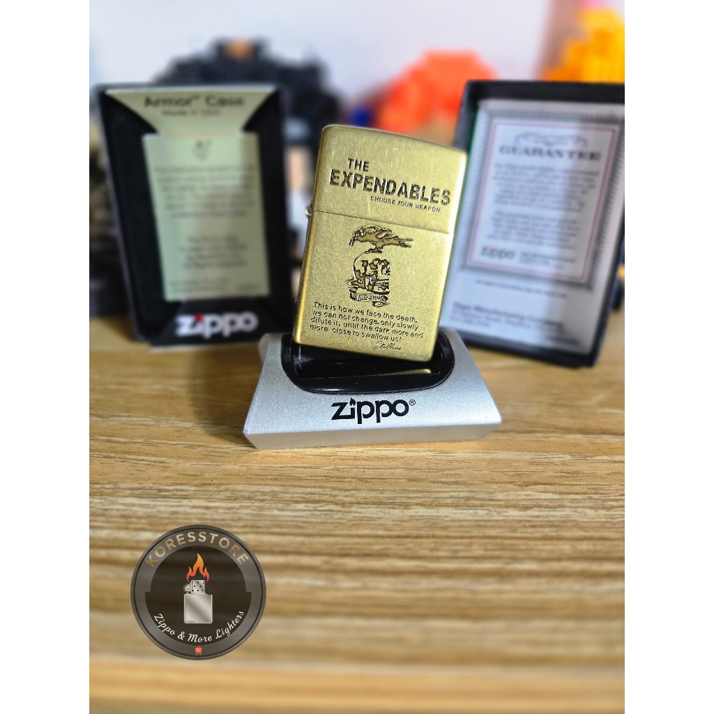 ZIPPO THE EXPANDABLEZ GOLD LIMITED EDITION MADE IN USA