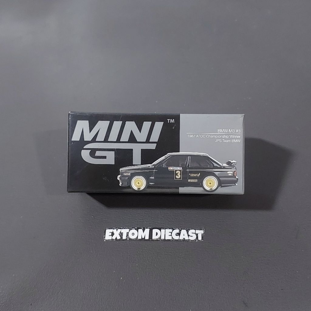 Mini GT BMW M3 JPS TEAM BMW #3 (NoSeal)