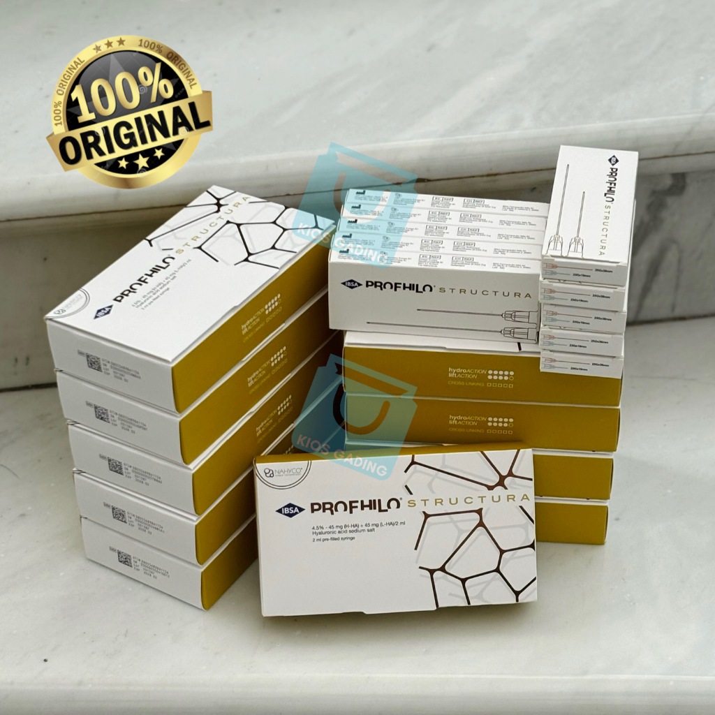 PROFHILO STRUCTURA Skin Booster IBSA Italy Skinbooster 100% Original Asli Eropa